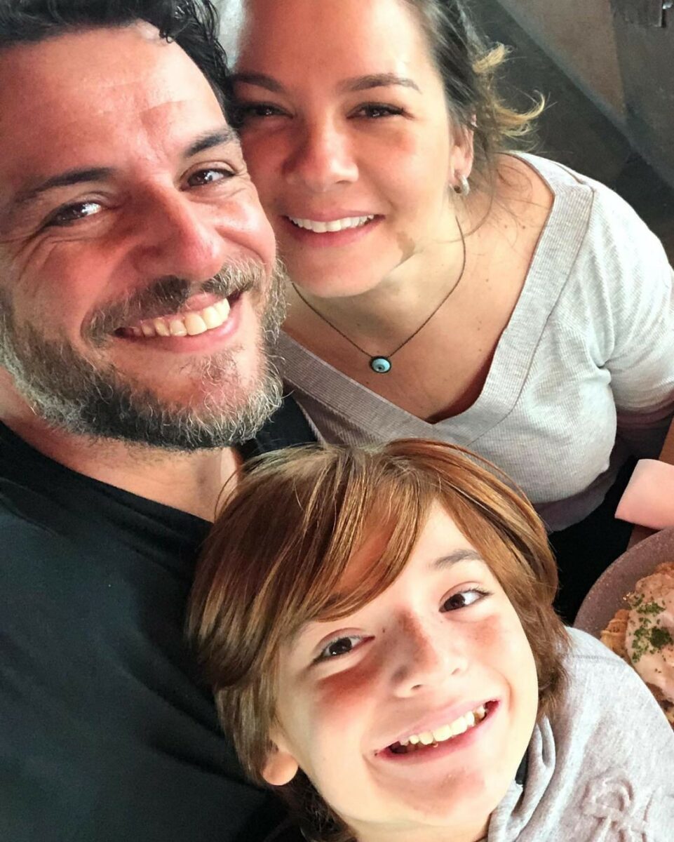 Família do ator Rodrigo Lombardi (Foto: Reprodução, Instagram)