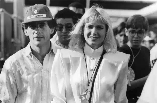 A nossa eterna Rainha  e Ayrton Senna, segundo ela, eles eram muito iguais, e por isso o equilíbrio entre eles era praticamente impossível (Foto Reprodução/Internet)