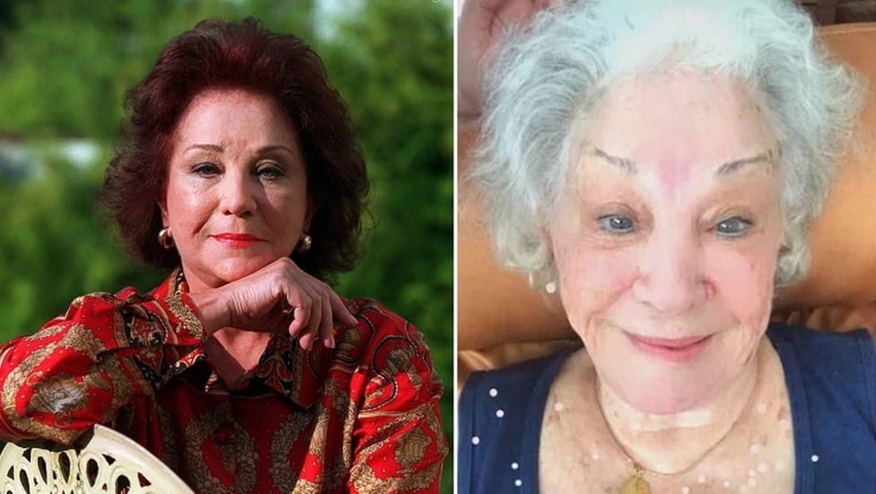 Lolita Rodrigues, atualmente com 93 anos, está longe das telinhas e morando em João Pessoa (Foto Reprodução/Montagem/Internet)