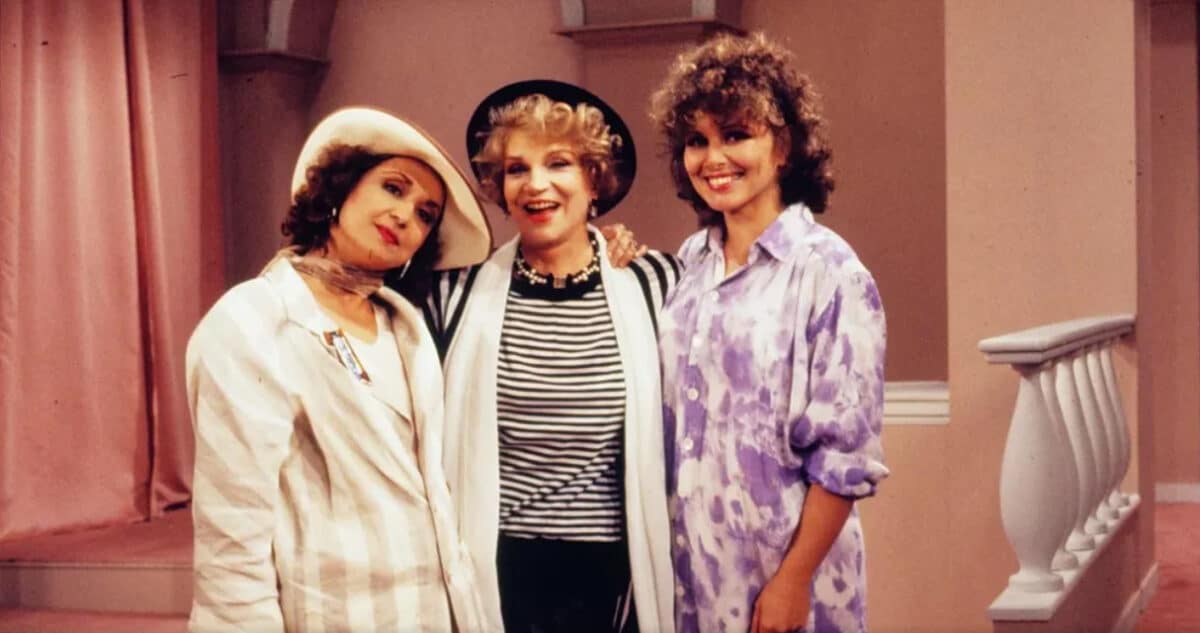 Eva Wilma, Tônia Carrero e Irene Ravache em "Sassaricando" em  1987 (Foto Reprodução/Nelson Di Rago/Globo)