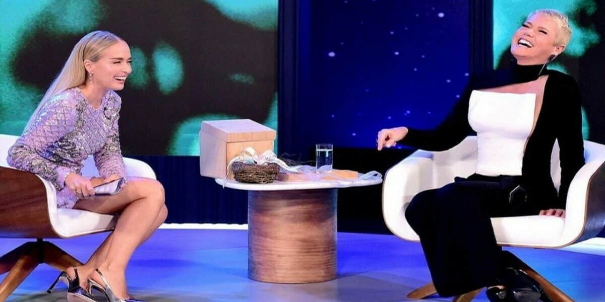 Angélica e Xuxa no programa ""Jornada Astral" (Foto Reprodução/Internet)