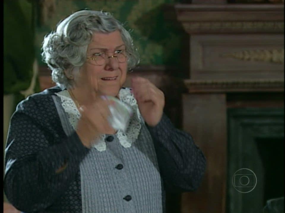 Hilda interpretava "Matilde" em "Chocolate com Pimenta" (Foto Reprodução/Internet)