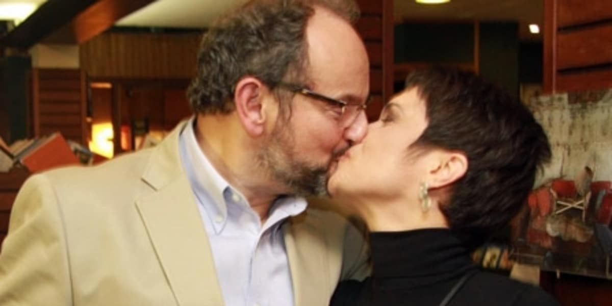 Sandra Annenberg e Ernesto Paglia estão casados há 26 anos (Foto Reprodução/Internet)