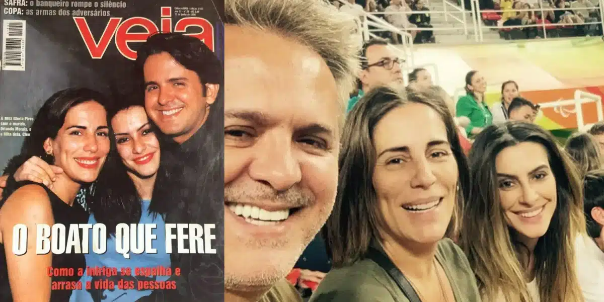 Caso de Glória Pires e sua família chocou tanto que foi capa de revista de uma das maiores magazines do país (Foto Reprodução/Internet)