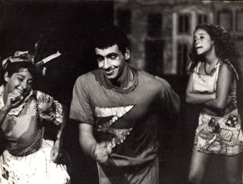 Andréa Dantas, Fábio Pillar e Fernanda Coelho em "Passa Tempo" em 80 (Foto Reprodução/Internet)