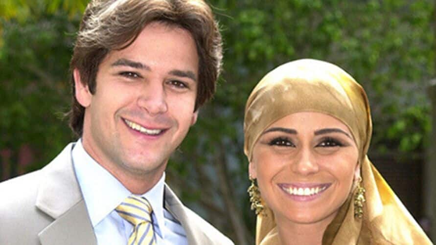 Murilo Benício e Giovanna Antonelli faziam parte no núcleo central da novela "O Clone" (Foto Reprodução/Globo)