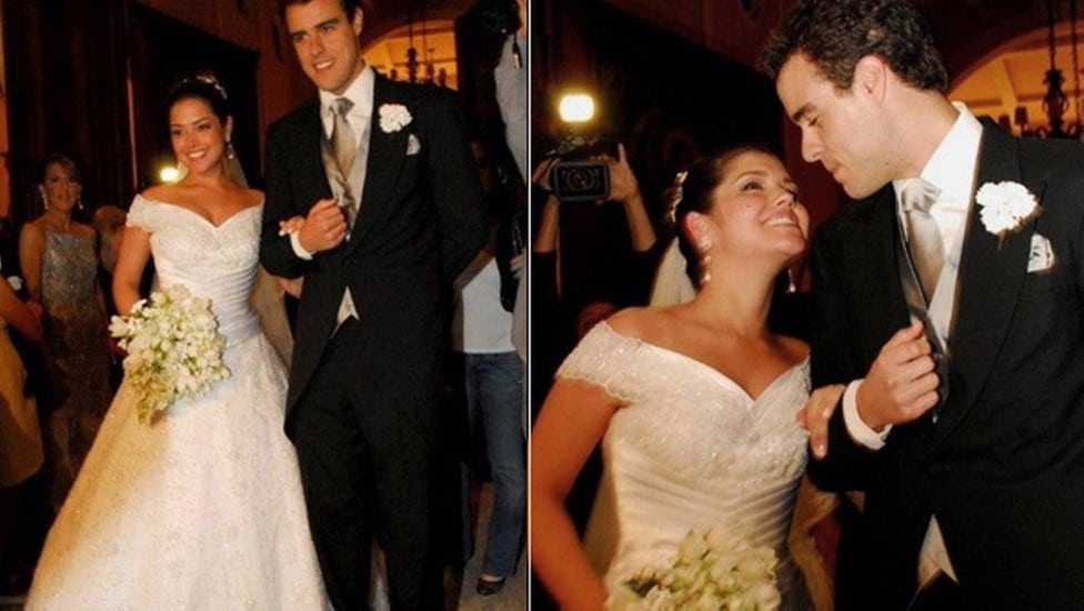 Thais Fersoza e Joaquim Lopes no dia do casamento (Foto Reprodução/Montagem/Internet)