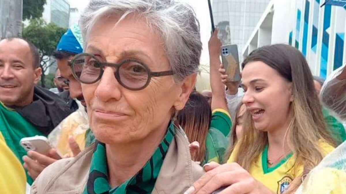 Cassia Kis participou de protestos favoráveis ao ex-presidente Jair Bolsonaro (Foto: Reprodução/ Redes Sociais)