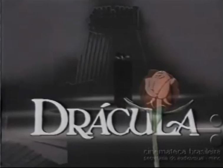 Trecho da abertura de Drácula na TV Tupi (Foto: Reprodução)