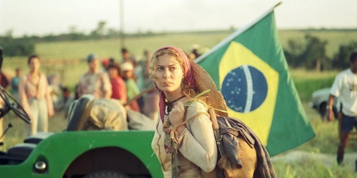 Patrícia Pillar em O Rei do Gado, em 1996 (Foto: Jorge Baumann/Globo)