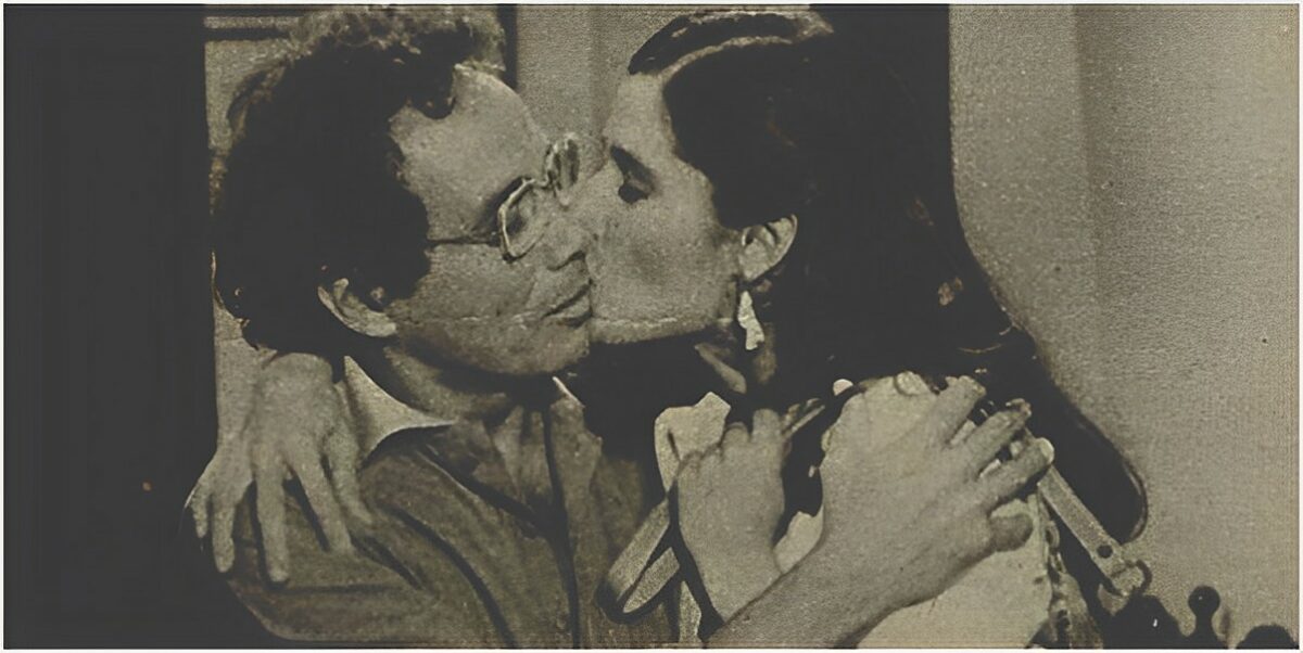 Stênio Garcia e Thais de Andrade em "O Amor É Nosso" (Foto: reprodução/Globo)