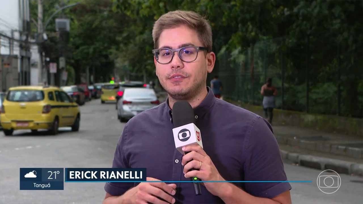 O jornalista Erick Rianelli (Foto: Reprodução/Globo)