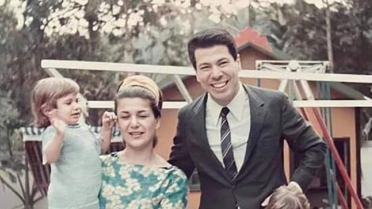 Silvio Santos ao lado da sua primeira esposa, Cidinha. (Foto: reprodução/Instagram)