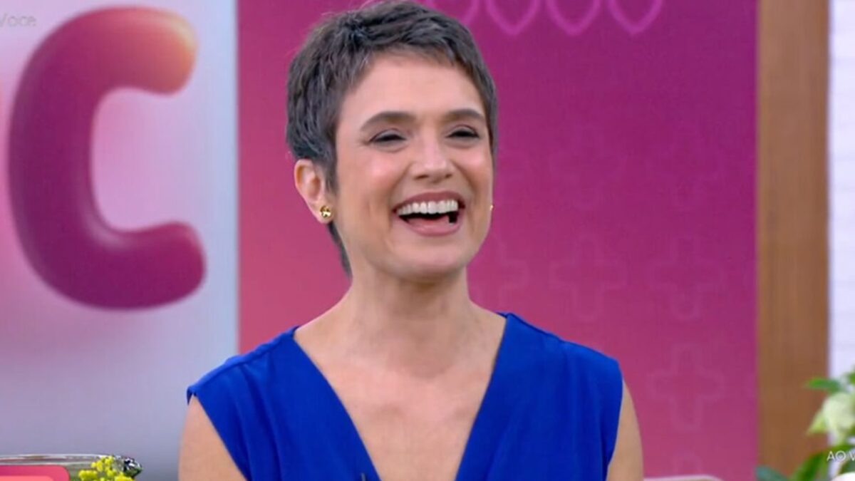 Sandra Annenberg no Mais Você (Foto: Reprodução/Globo)
