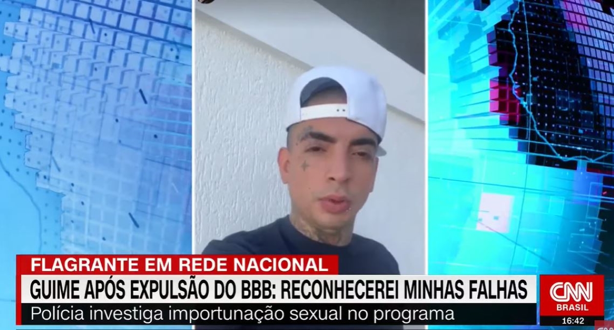 CNN Brasil fez cobertura de expulsão do BBB (Foto: Reprodução/Youtube)