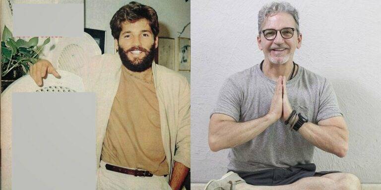 Antes e depois de Marcelo Picchi. (Foto: reprodução/Montagem/Fatos da TV)