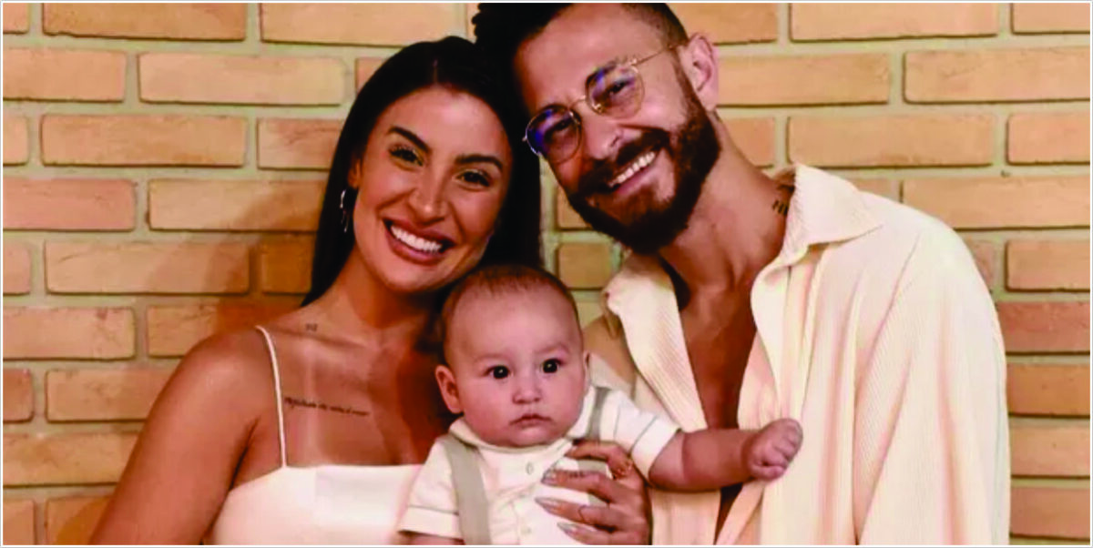 Bianca Andrade, Fred Bruno e o filho Cris (Foto: Reprodução/ Instagram)