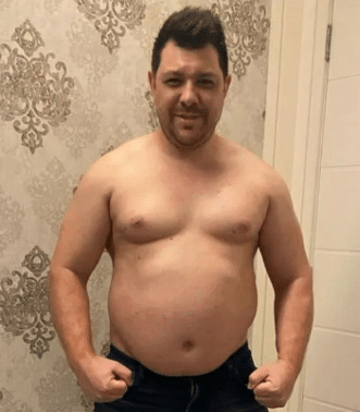 Ex-BBB Cezar Lima após engordar (Foto: Reprodução, Instagram)